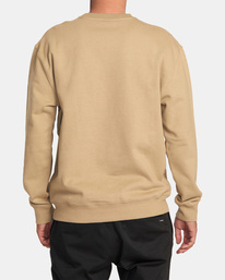 BIG RVCA STITCHED CREW  AVYSF00285