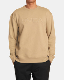 BIG RVCA STITCHED CREW  AVYSF00285