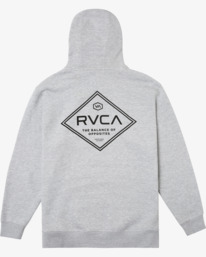 1 SYNERGY HOODED FLEECE Grey AVYSF00329 RVCA