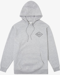 0 SYNERGY HOODED FLEECE Grey AVYSF00329 RVCA