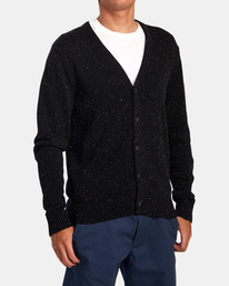 5 Undone Cardigan Black AVYSW00123 RVCA