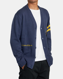 4 Varsity - Pull pour Homme Bleu AVYSW00130 RVCA