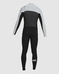 3 3/2 Balance Chest Zip Fullsuit Grey AVYW100100 RVCA