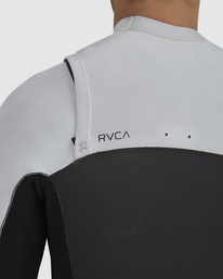 13 3/2 Balance Chest Zip Fullsuit Grey AVYW100100 RVCA
