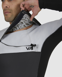 14 3/2 Balance Chest Zip Fullsuit Grey AVYW100100 RVCA