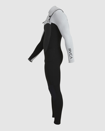 2 3/2 Balance Chest Zip Fullsuit Grey AVYW100100 RVCA