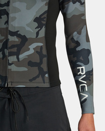 9 2mm Balance Front Zip Wetsuit Jacket Brown AVYW800100 RVCA