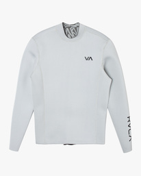 2 2mm Balance Back Zip Wetsuit Jacket Grey AVYW800103 RVCA