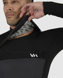 14 4/3mm Balance - Chest Zip Wetsuit for Men Black AVYW800104 RVCA