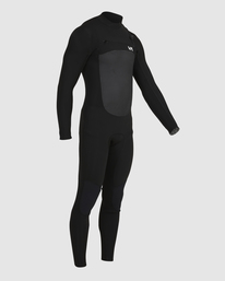 5 4/3mm Balance - Chest Zip Wetsuit for Men Black AVYW800104 RVCA
