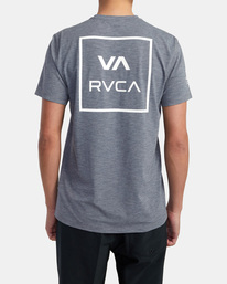 3 RVCA Short Sleeve Rashguard Grey AVYWR00118 RVCA