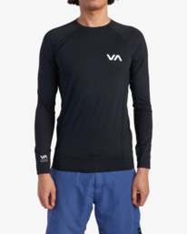 RVCA - Long Sleeve Rash Vest for Men  AVYWR00119