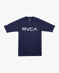 RVCA - Short Sleeve Rash Vest for Men  AVYWR00120