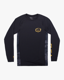 ISLAND HEX LS RASHGUARD  AVYWR00122