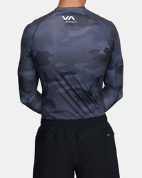 3 VA SPORT LONG SLEEVE RASHGUARD Black AVYWR00135 RVCA