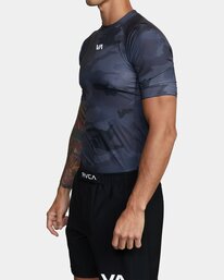 1 VA SPORT SHORT SLEEVE RASHGUARD Black AVYWR00136 RVCA