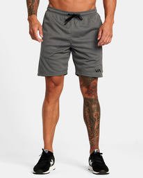 rvca, VA MESH SPORT SHORT 17", SMOKE (smk) VA MESH SHORT AVYWS00133