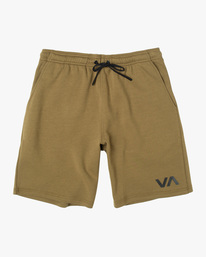 0 Sport Elastic Waist Walkshorts IV 19" Green AVYWS00135 RVCA