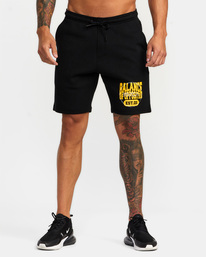 0 Sport Elastic Waist Walkshorts IV 19" Brown AVYWS00135 RVCA