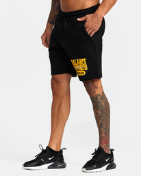 3 Sport Elastic Waist Walkshorts IV 19" Brown AVYWS00135 RVCA