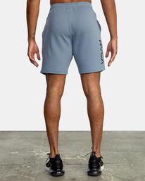 3 Sport Elastic Waist Walkshorts IV 19" Blue AVYWS00135 RVCA