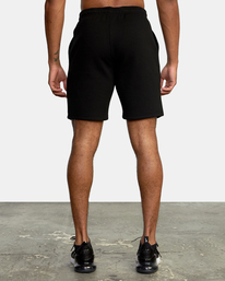 2 Sport Elastic Waist Walkshorts IV 19" Black AVYWS00135 RVCA