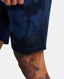 2 Sport Elastic Waist Walkshorts IV 19" Blue AVYWS00135 RVCA