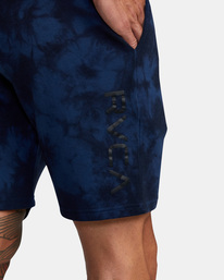 6 Sport Elastic Waist Walkshorts IV 19" Blue AVYWS00135 RVCA