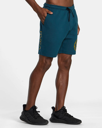 5 Sport Elastic Waist Walkshorts IV 19" Blue AVYWS00135 RVCA