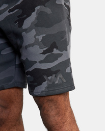 9 Sport Elastic Waist Walkshorts IV 19" Brown AVYWS00135 RVCA