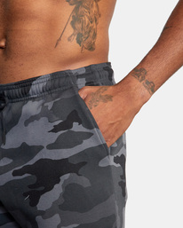 10 Sport Elastic Waist Walkshorts IV 19" Brown AVYWS00135 RVCA