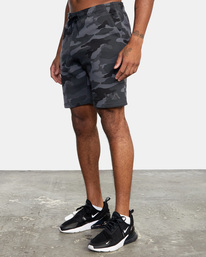 4 Sport Elastic Waist Walkshorts IV 19" Brown AVYWS00135 RVCA