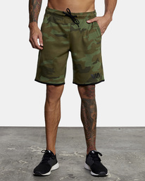 1 Sport Elastic Waist Walkshorts IV 19" Green AVYWS00135 RVCA
