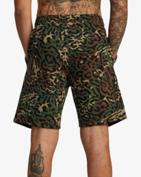 1 Sport Elastic Waist Walkshorts IV 19" Green AVYWS00135 RVCA