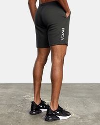6 Sport Elastic Waist Walkshorts IV 19" Black AVYWS00135 RVCA