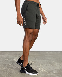 7 Sport Elastic Waist Walkshorts IV 19" Black AVYWS00135 RVCA