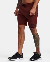 4 Sport Elastic Walkshorts IV 19" Brown AVYWS00135 RVCA