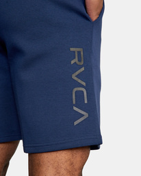 10 Sport Elastic Waist Walkshorts IV 19" Blue AVYWS00135 RVCA