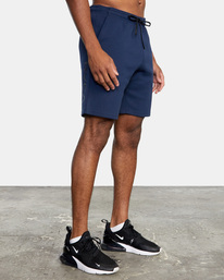 6 Sport Elastic Waist Walkshorts IV 19" Blue AVYWS00135 RVCA