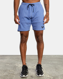0 Sport Elastic Waist Walkshorts IV 19" Purple AVYWS00135 RVCA