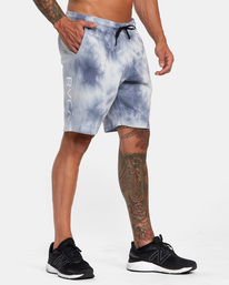 7 Sport Elastic Walkshorts IV 19" Grey AVYWS00135 RVCA