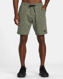 0 Sport Elastic Waist Walkshorts IV 19" Beige AVYWS00135 RVCA