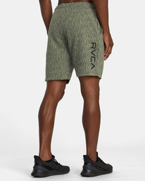 4 Sport Elastic Waist Walkshorts IV 19" Beige AVYWS00135 RVCA
