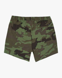 1 Yogger Jogger Lined Shorts 15" Green AVYWS00139 RVCA