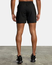 3 Yogger Jogger Lined Shorts 15" Black AVYWS00139 RVCA