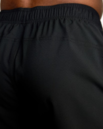 10 Yogger Jogger Lined Shorts 15" Black AVYWS00139 RVCA