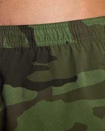 12 Yogger Jogger Lined Shorts 15" Green AVYWS00139 RVCA