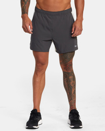 1 Yogger Jogger Lined Shorts 15" Black AVYWS00139 RVCA