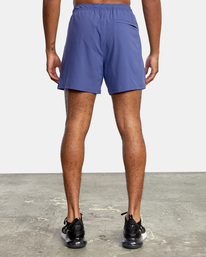2 Yogger Jogger Lined Shorts 15" Purple AVYWS00139 RVCA