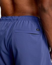 7 Yogger Jogger Lined Shorts 15" Purple AVYWS00139 RVCA